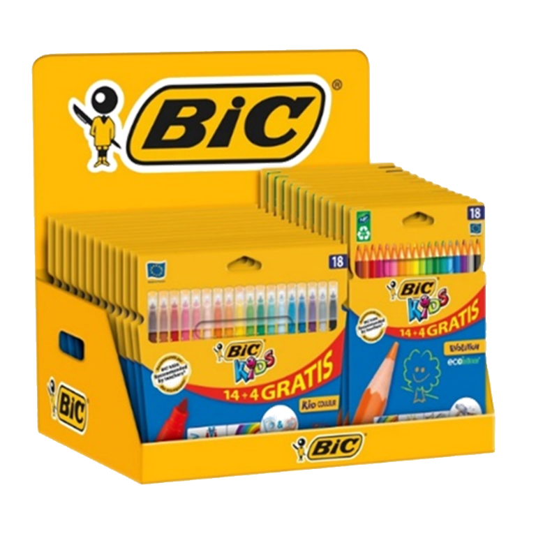 COUNTER DISPLAY: BIC® KIDS COLORING