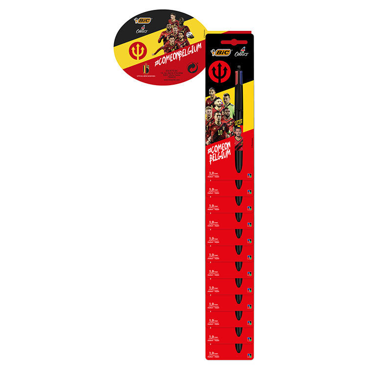 CLIPSTRIP 4 COLOURS® BELGIAN RED DEVILS