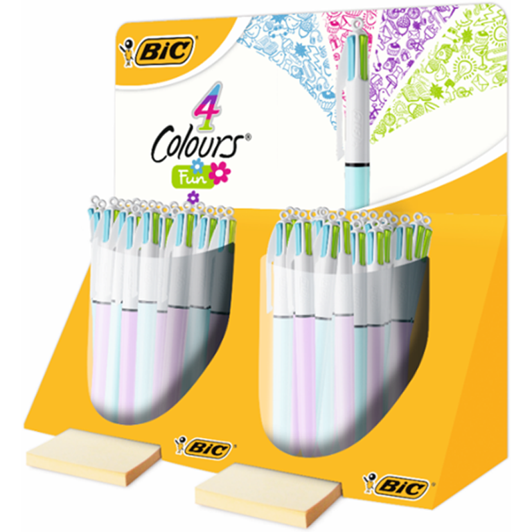 TUBO 40: BIC® 4 COLOURS® FASHION ASSORTIE