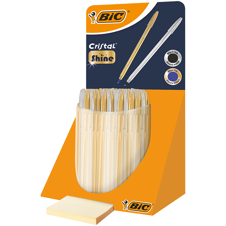 TUBO 40: BIC® CRISTAL SHINE ASSORTIE