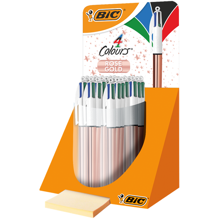 TUBO 20: BIC® 4 COLOURS® ROSE GOLD