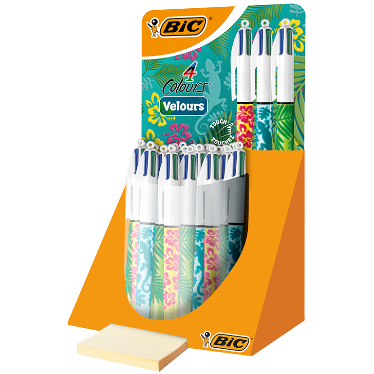 TUBO 30: BIC® 4 COLOURS® VELOURS