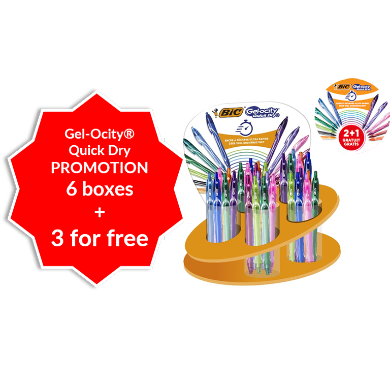 COUNTER DISPLAY PREMIUM QUICK DRY